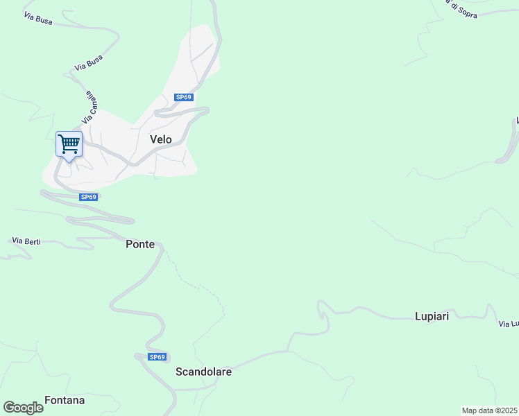map of restaurants, bars, coffee shops, grocery stores, and more near in Province of Vicenza