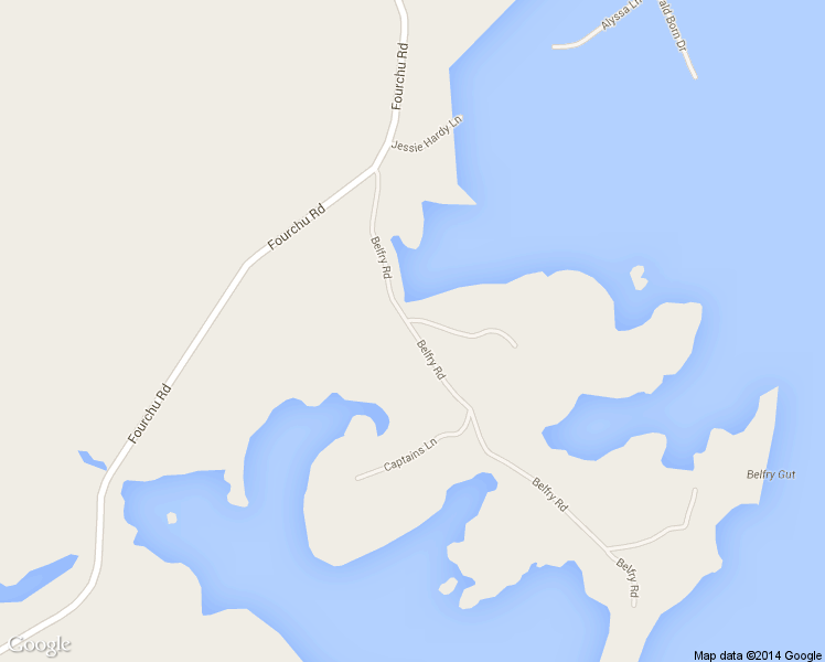 map of restaurants, bars, coffee shops, grocery stores, and more near 138 Belfry Road in Gabarus Lake