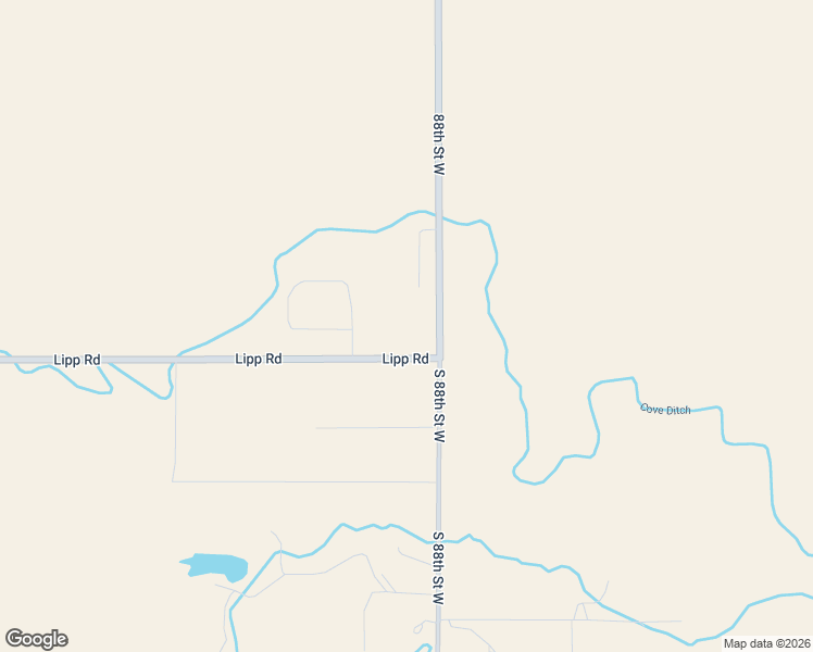 map of restaurants, bars, coffee shops, grocery stores, and more near 8825 Lipp Road in Billings