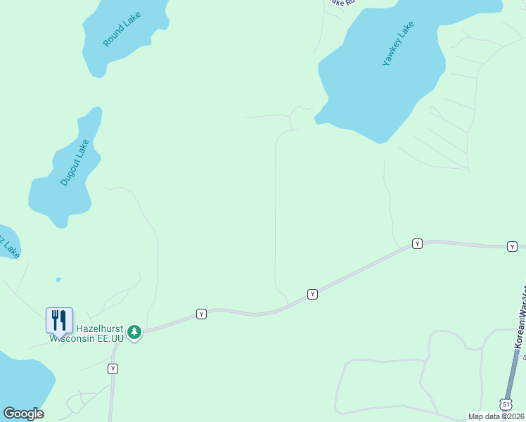 map of restaurants, bars, coffee shops, grocery stores, and more near 6315-6317 Oak Rock Road in Hazelhurst