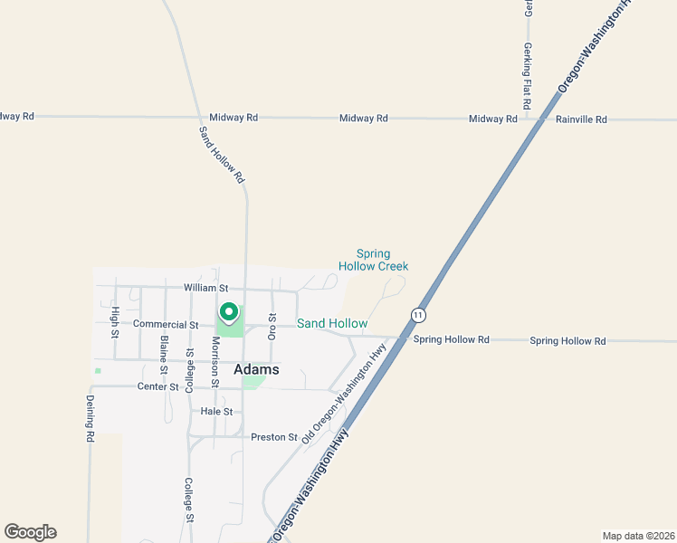 map of restaurants, bars, coffee shops, grocery stores, and more near 370 Riley Lane in Adams