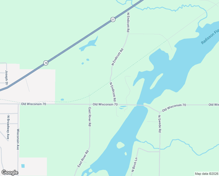 map of restaurants, bars, coffee shops, grocery stores, and more near 3744 North Endicott Road in Radisson