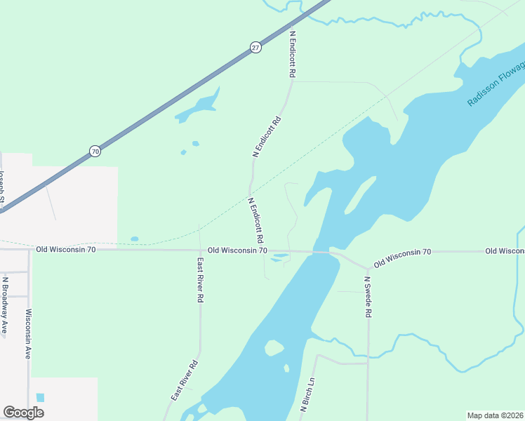 map of restaurants, bars, coffee shops, grocery stores, and more near 3744 North Endicott Road in Radisson