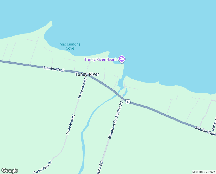 map of restaurants, bars, coffee shops, grocery stores, and more near 4926 Sunrise Trail in River John