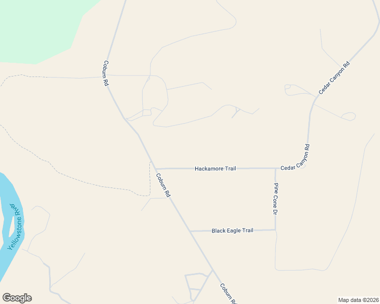 map of restaurants, bars, coffee shops, grocery stores, and more near 1355 Hackamore Trail in Billings