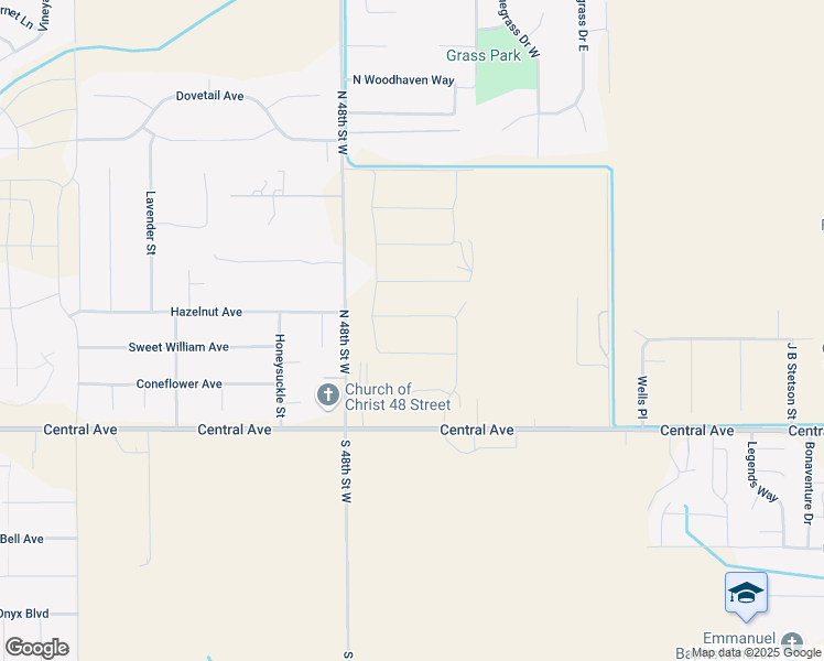 map of restaurants, bars, coffee shops, grocery stores, and more near 211 North 48th Street West in Billings