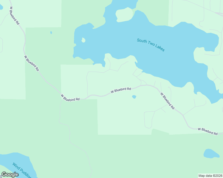 map of restaurants, bars, coffee shops, grocery stores, and more near 8207-8261 West Bluebird Road in Lake Tomahawk