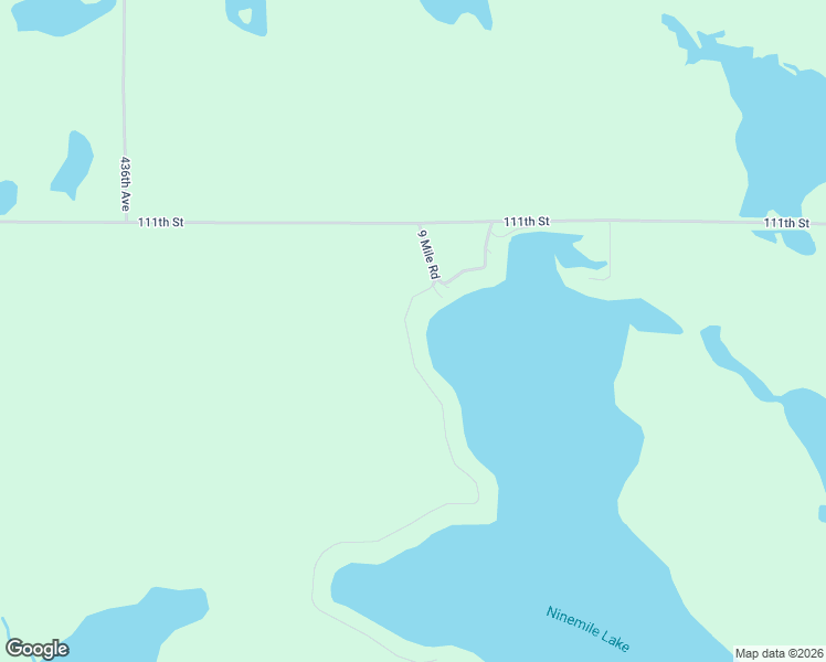 map of restaurants, bars, coffee shops, grocery stores, and more near 9 Mile Road in Veblen