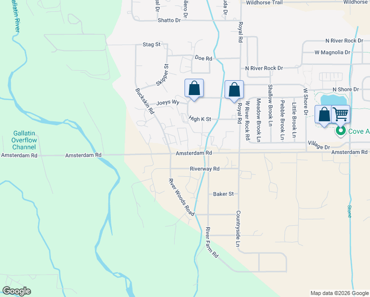 map of restaurants, bars, coffee shops, grocery stores, and more near 2431 Amsterdam Road in Belgrade