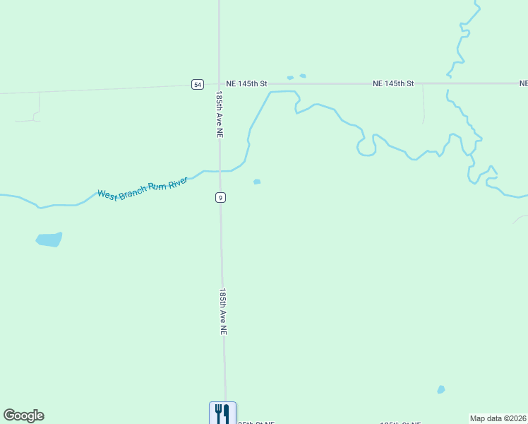 map of restaurants, bars, coffee shops, grocery stores, and more near 14050 185th Avenue Northeast in Foreston