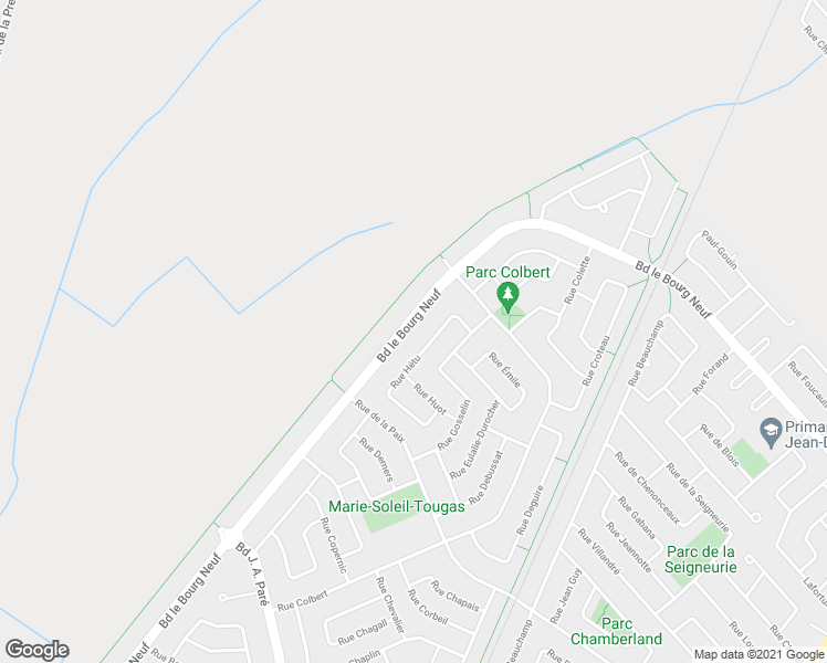 map of restaurants, bars, coffee shops, grocery stores, and more near 724 Boulevard le Bourg Neuf in Repentigny