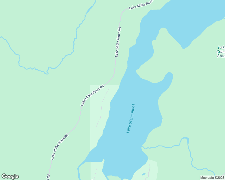 map of restaurants, bars, coffee shops, grocery stores, and more near 3874 Lake of the Pines Road in Winter