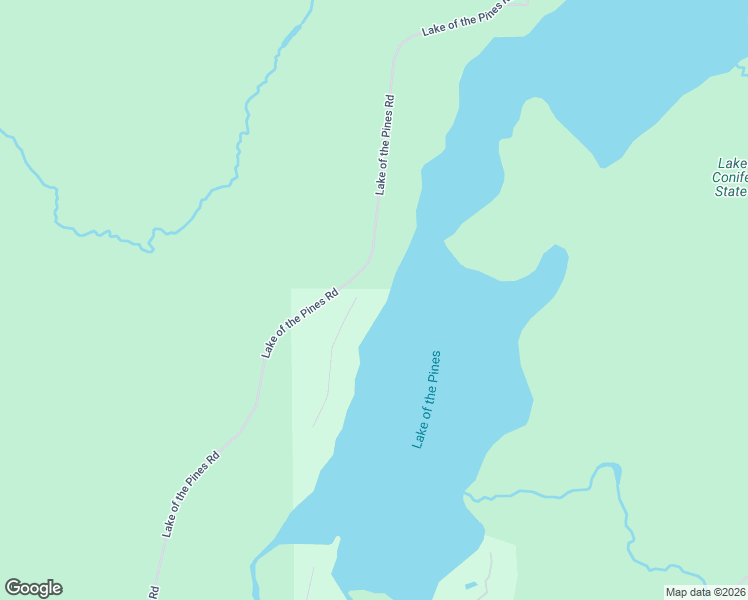 map of restaurants, bars, coffee shops, grocery stores, and more near 3874 Lake of the Pines Road in Winter