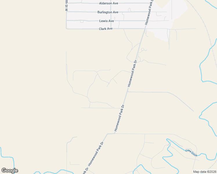 map of restaurants, bars, coffee shops, grocery stores, and more near 7740 Century Hills Road North in Billings