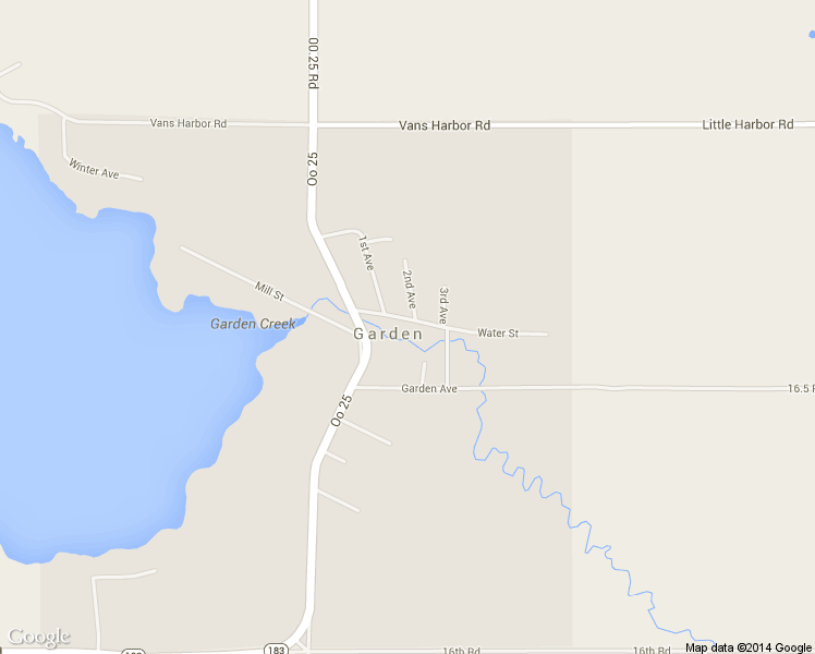 map of restaurants, bars, coffee shops, grocery stores, and more near 15963 Water Street in Garden