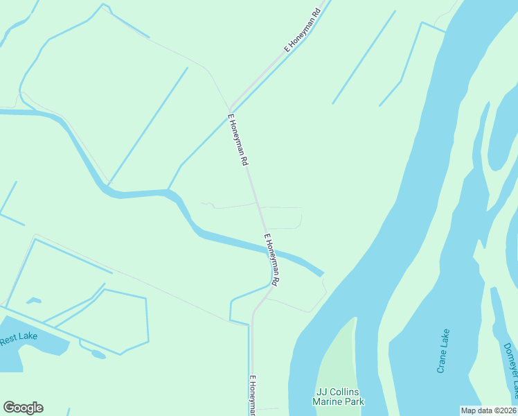 map of restaurants, bars, coffee shops, grocery stores, and more near 53709 East Honeyman Road in Scappoose