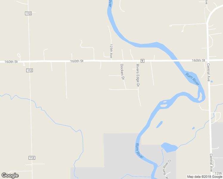 map of restaurants, bars, coffee shops, grocery stores, and more near 12447 Rolling Ridge Road in Milaca