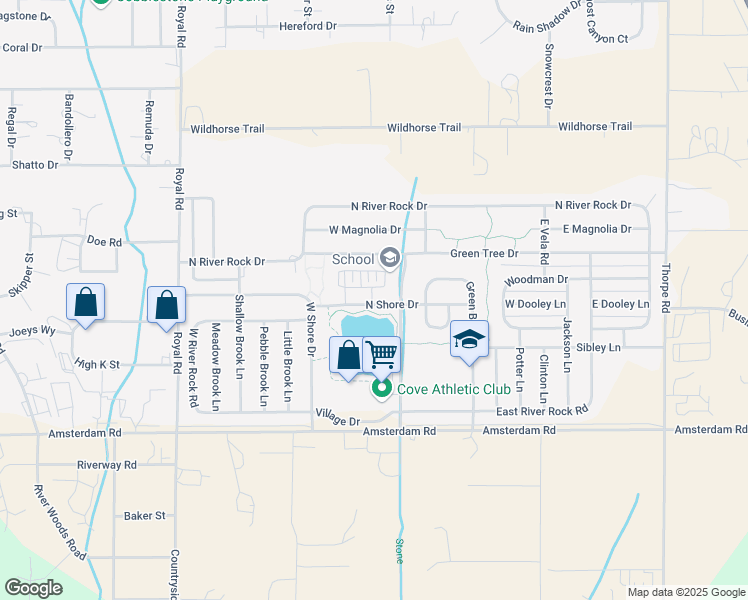 map of restaurants, bars, coffee shops, grocery stores, and more near 71 North Shore Drive in Belgrade