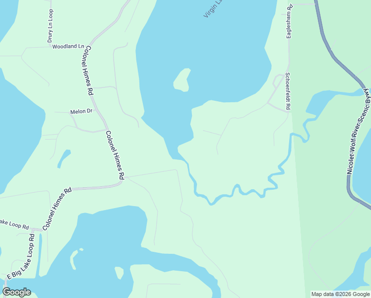 map of restaurants, bars, coffee shops, grocery stores, and more near 6621 Eaglesham Road in Three Lakes