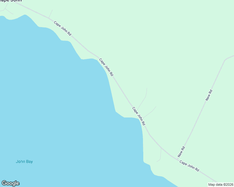 map of restaurants, bars, coffee shops, grocery stores, and more near 685 Cape John Road in Cape John