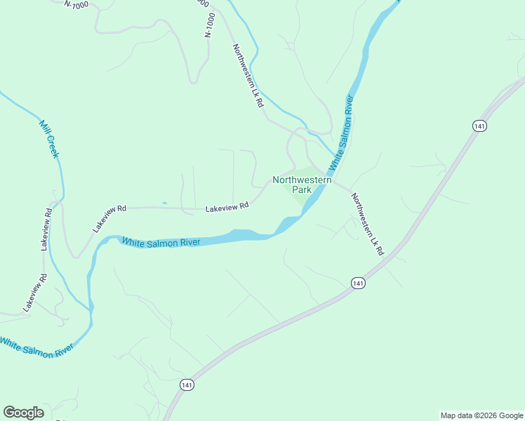 map of restaurants, bars, coffee shops, grocery stores, and more near 183 Condit Drive in White Salmon