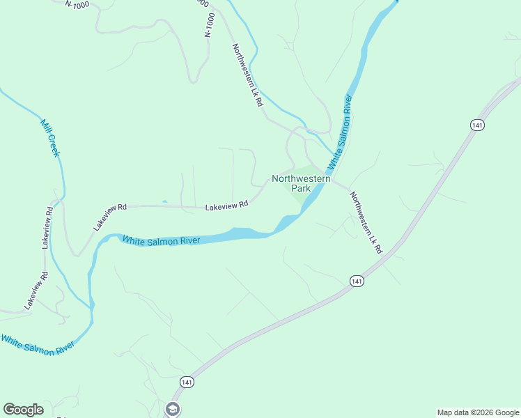 map of restaurants, bars, coffee shops, grocery stores, and more near 321 Lakeview Road in White Salmon