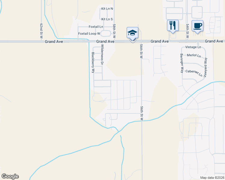 map of restaurants, bars, coffee shops, grocery stores, and more near 919 Ninebark Street in Billings