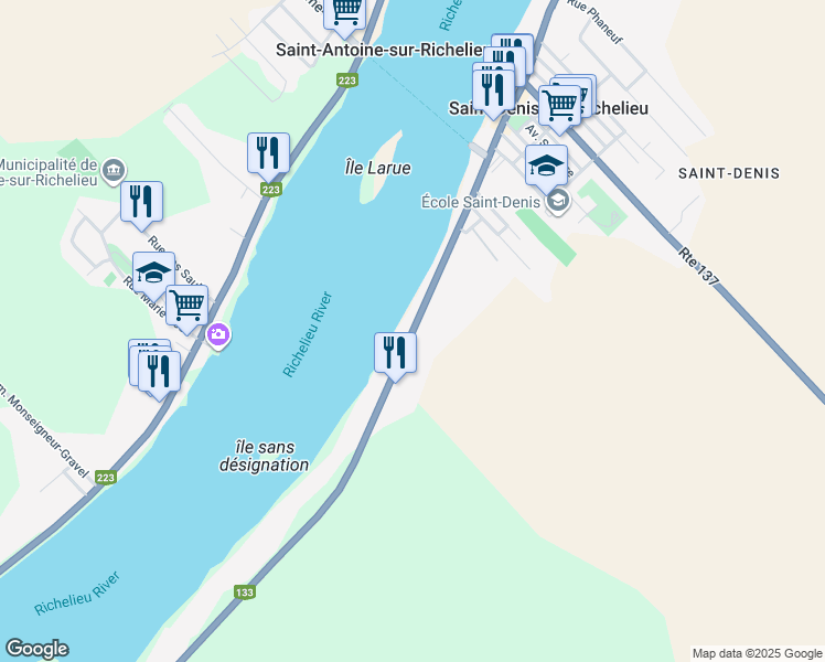 665721 Chemin des Patriotes, SaintDenissurRichelieu QC Walk Score