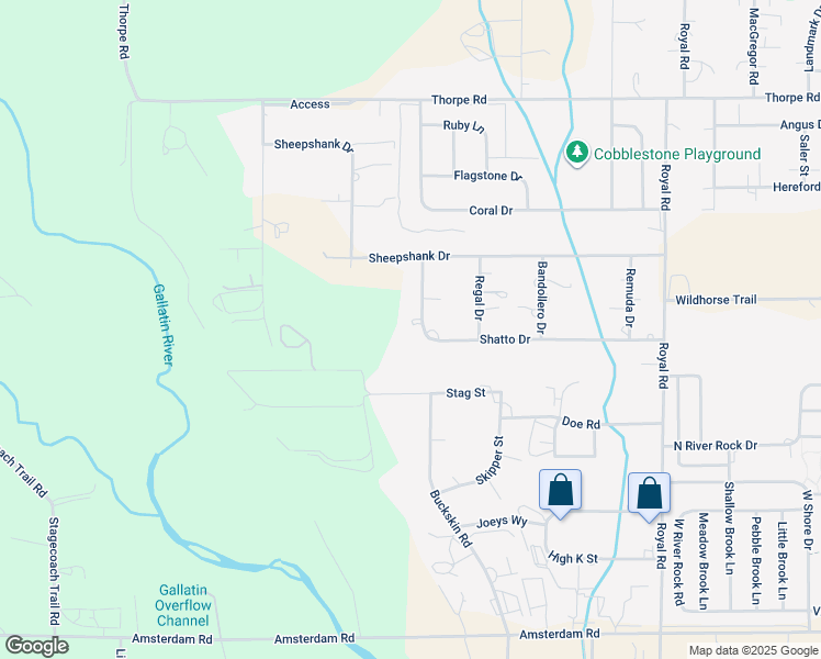 map of restaurants, bars, coffee shops, grocery stores, and more near 2490 Shatto Drive in Belgrade