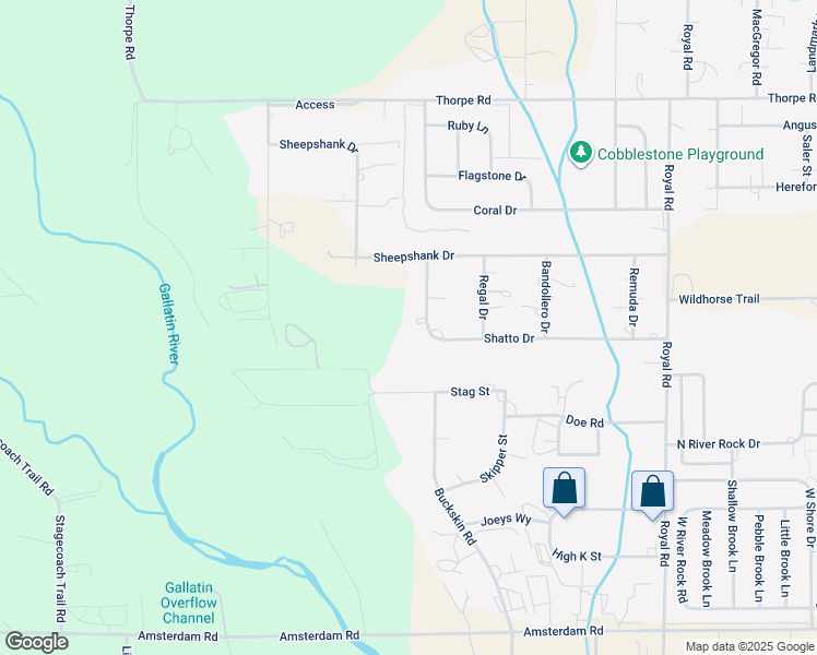 map of restaurants, bars, coffee shops, grocery stores, and more near 2490-2520 Shatto Drive in Belgrade