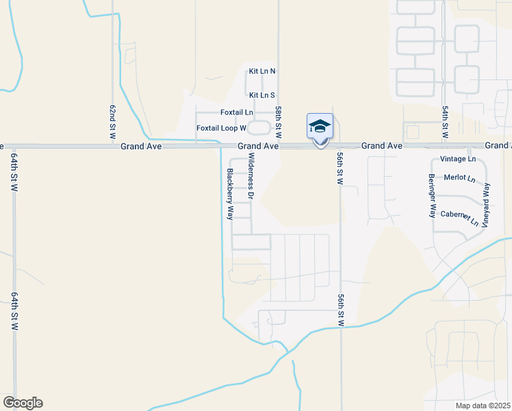 map of restaurants, bars, coffee shops, grocery stores, and more near 1115 Wilderness Drive in Billings