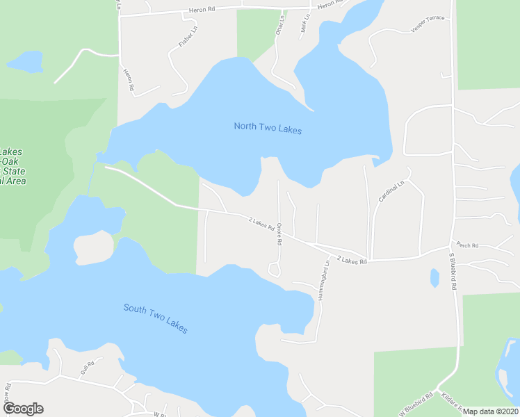 map of restaurants, bars, coffee shops, grocery stores, and more near 8142 2 Lakes Road in Lake Tomahawk