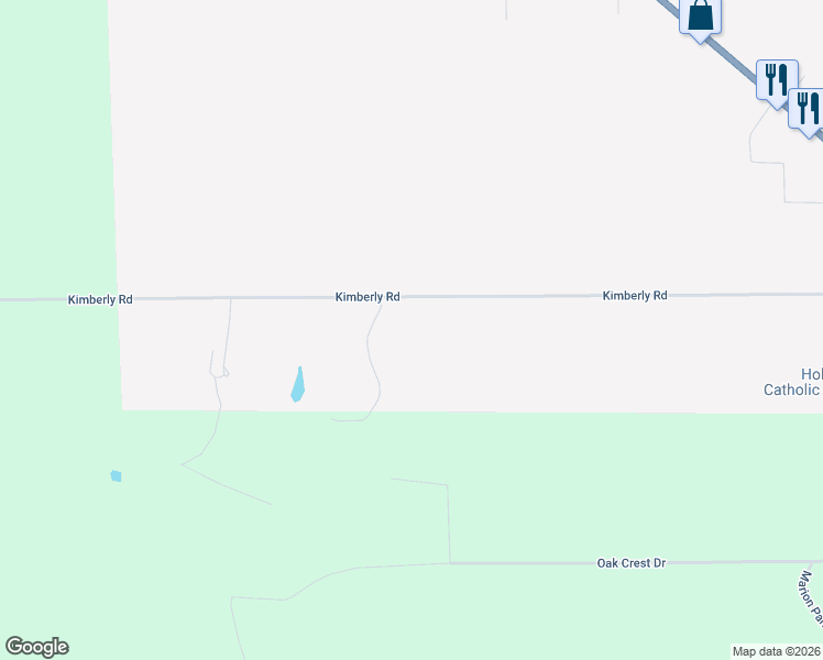 map of restaurants, bars, coffee shops, grocery stores, and more near Kimberly Road in Norway