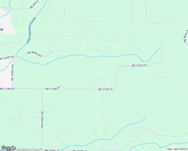 map of restaurants, bars, coffee shops, grocery stores, and more near 22020 Northeast 260th Place in Battle Ground