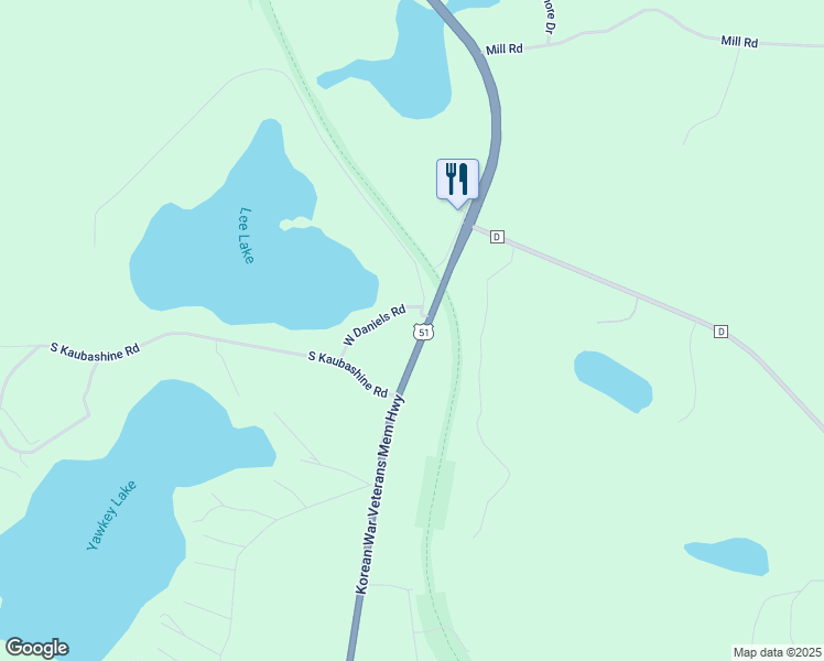 map of restaurants, bars, coffee shops, grocery stores, and more near 6551 U.S. 51 in Hazelhurst