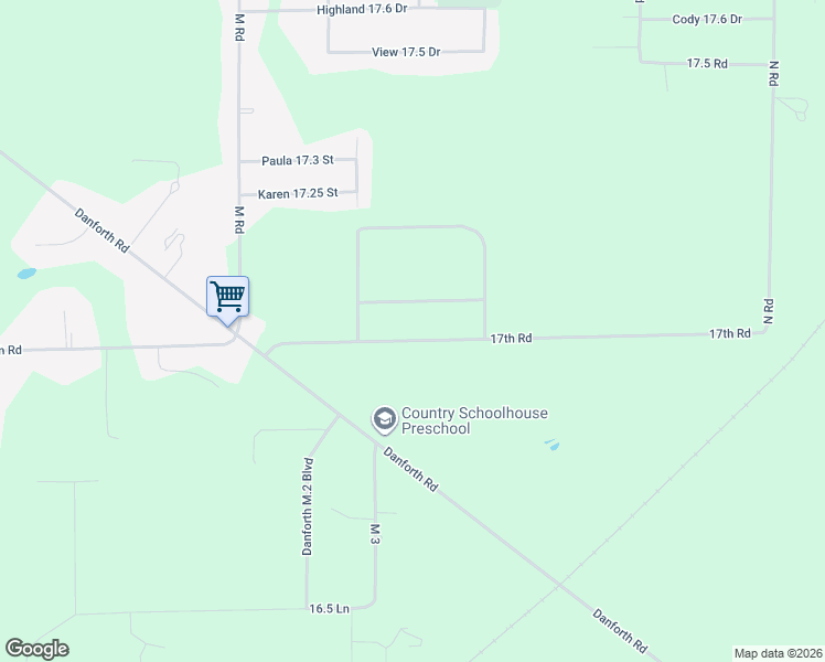 map of restaurants, bars, coffee shops, grocery stores, and more near 4980-5074 17th Road in Escanaba