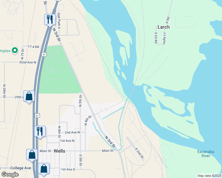 map of restaurants, bars, coffee shops, grocery stores, and more near in Wells