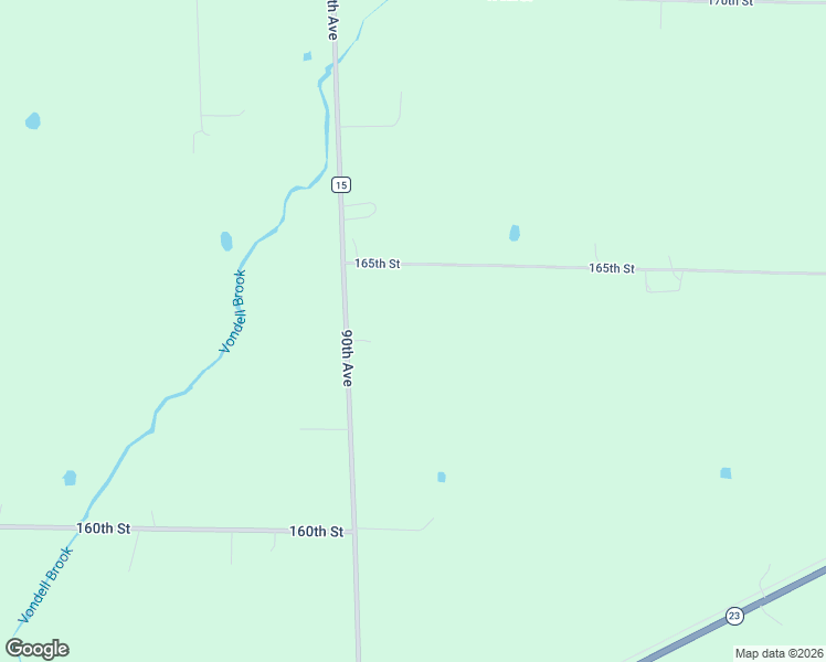 map of restaurants, bars, coffee shops, grocery stores, and more near 16372 90th Avenue in Milaca