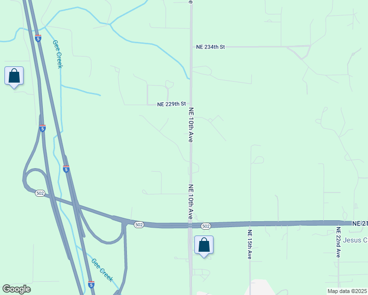 map of restaurants, bars, coffee shops, grocery stores, and more near 904 NE 224th Cir in Ridgefield