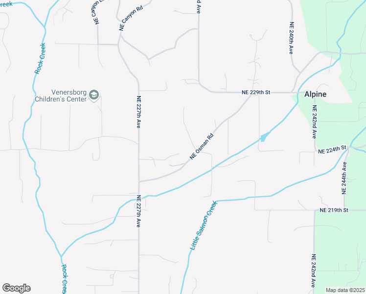 map of restaurants, bars, coffee shops, grocery stores, and more near 22408 Northeast 231st Avenue in Battle Ground