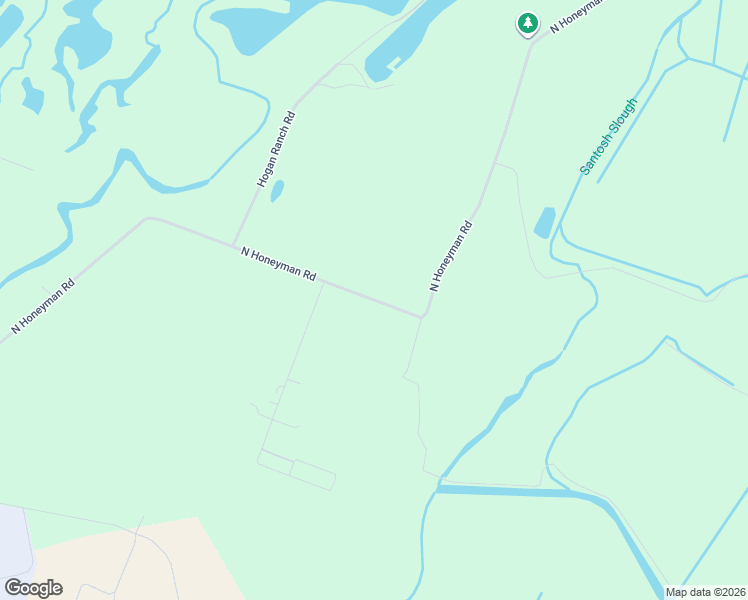 map of restaurants, bars, coffee shops, grocery stores, and more near 35045-35193 North Honeyman Road in Scappoose