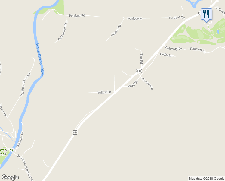 map of restaurants, bars, coffee shops, grocery stores, and more near 3 Carnine Road in White Salmon