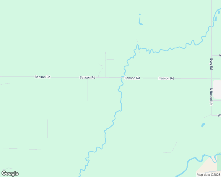 map of restaurants, bars, coffee shops, grocery stores, and more near 14099 Benson Road in Grantsburg