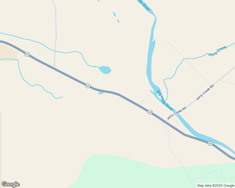 map of restaurants, bars, coffee shops, grocery stores, and more near Montana 43 in Butte