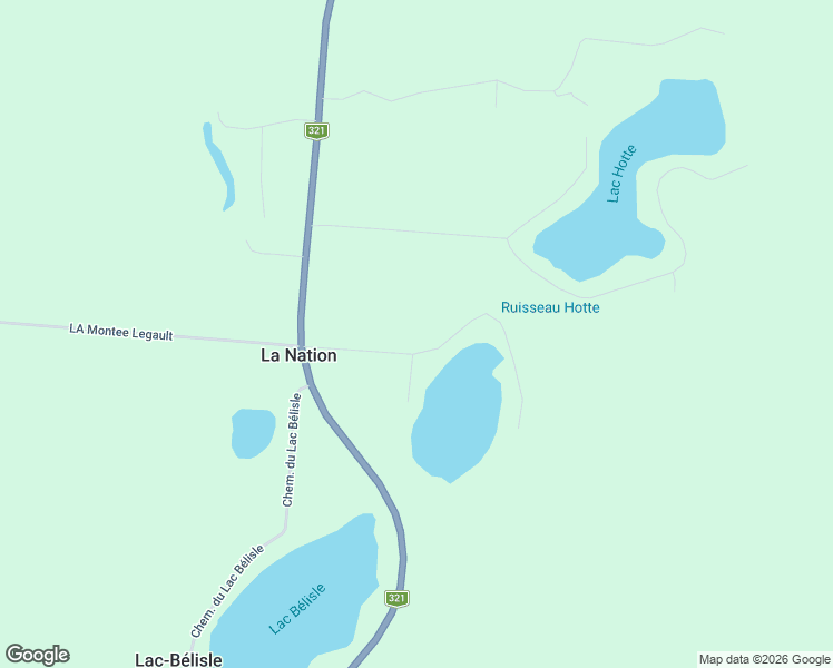 map of restaurants, bars, coffee shops, grocery stores, and more near 171 Chemin du Lac des Quatre Chemins in Outaouais