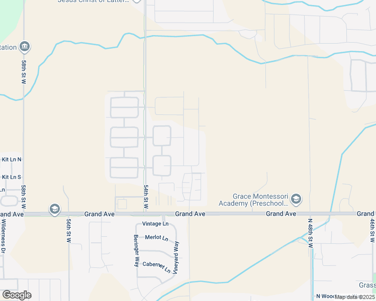 map of restaurants, bars, coffee shops, grocery stores, and more near 1712 West Thunder Mountain Road in Billings
