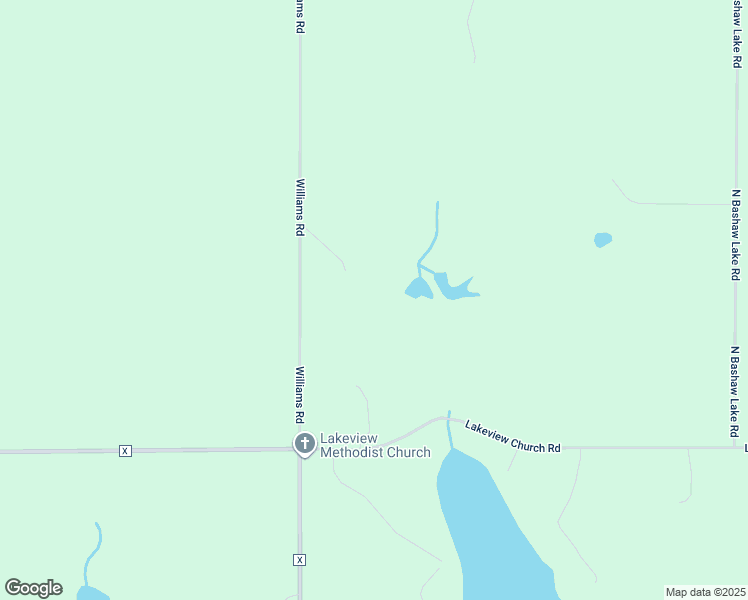 map of restaurants, bars, coffee shops, grocery stores, and more near 24102 Williams Road in Shell Lake