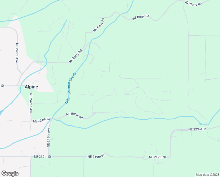 map of restaurants, bars, coffee shops, grocery stores, and more near 22824 Northeast 254th Court in Battle Ground