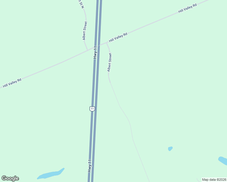 map of restaurants, bars, coffee shops, grocery stores, and more near Albert Street North in Parry Sound District