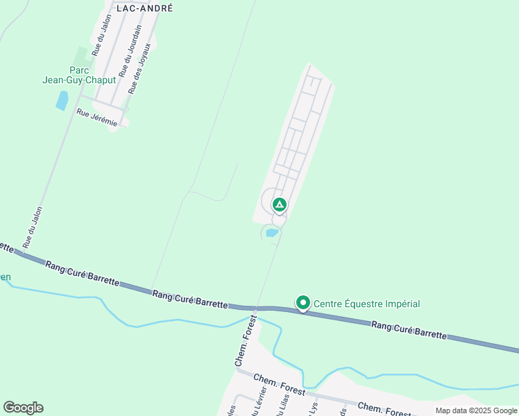 map of restaurants, bars, coffee shops, grocery stores, and more near 7111 Rang Curé Barrette in Terrebonne